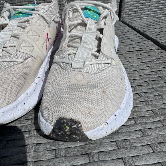 Nike Crater Impact Running Shoes Sneakers Low Top CW2386-004 Beige Womens Size 8 - Picture 4 of 9